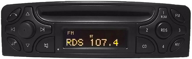 Mercedes-Benz Audio 10 BE6021 / BE4401 CD tuner.