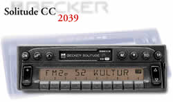 Becker Cassette Tuner 2039 with  Power Amp