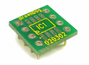 Single to Dual Op-Amp SMD With Pins