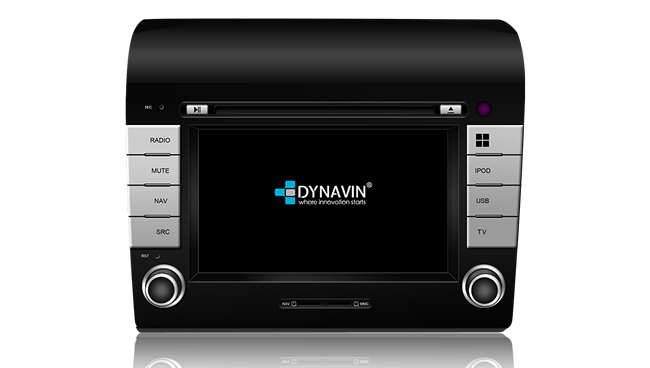 Example of the Dynavin N7 DC for Fiat Ducato, Citroen and Peugeot.