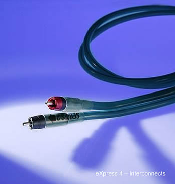 Eichmann eXpress 4 RCA Interconnect Series 2 Cables with Silver Bullet Plugs.