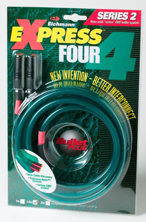 Eichmann eXpress 4 XLR Interconnect Series 2 Cables.