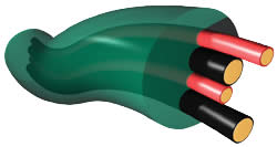Eichmann eXpress 4 Speaker Cable Internal Construction.