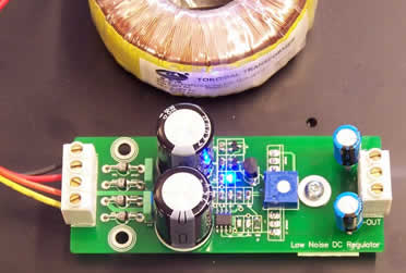 LC Audio Low Noise DC Regulator