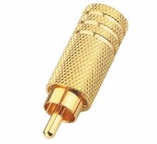 Terminating Shielded RCA Plug