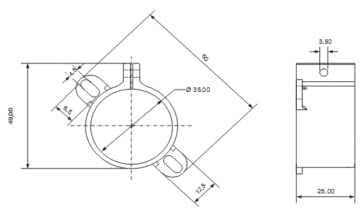Mundorf Fastening Clip for Capacitors Ø 35mm