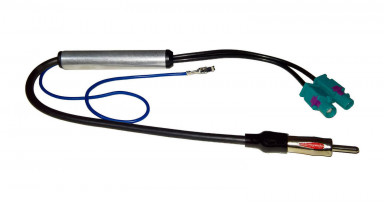 Antenna Adaptor Dual FAKRA to DIN with Power