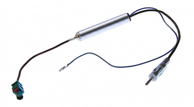 Antenna Adaptor FAKRA Male to DIN Male with Phantom Power