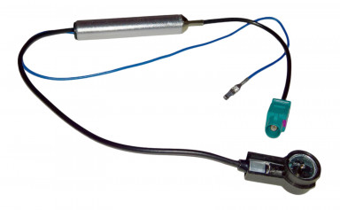 Antenna Adaptor FAKRA Male to DIN ISO Male with Phantom Power