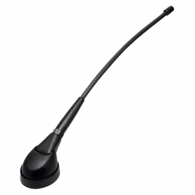 8cm Short Stubby Car Aerial Antenna, Universal Mini Bee Sting Style, Carbon Fiber Look – Red