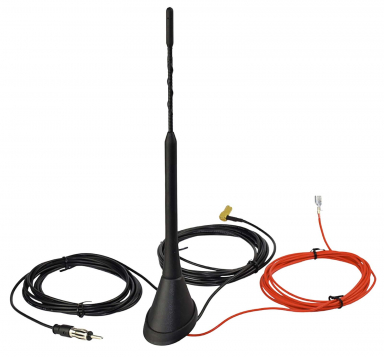 Amplified Whip Aerial DAB AM FM Roof Mount