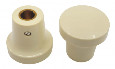 Radio Knobs Porsche 356 Ivory Style