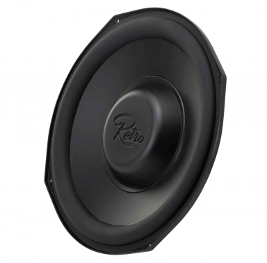 RetroSound 8 Inch R-TW84 Shallow Mount 4 Ohm Subwoofer