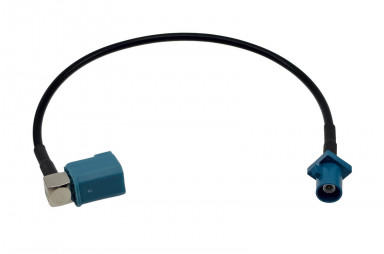 Antenna Adaptor FAKRA Male to FAKRA Female Right Angled