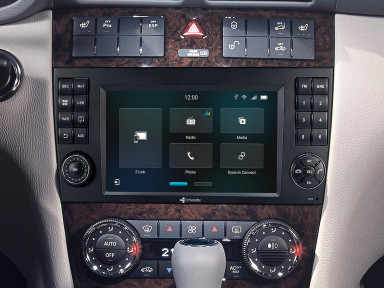 Dynavin Mercedes Benz C CLC CL Class W203 Infotainment Upgrade System