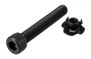 Hex Head Bolt with T-Nut for Speaker Mounting