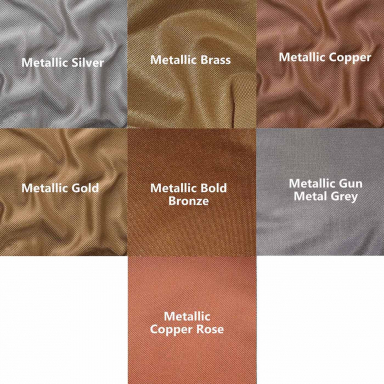 Premium Metallic Acoustic Cloth Samples