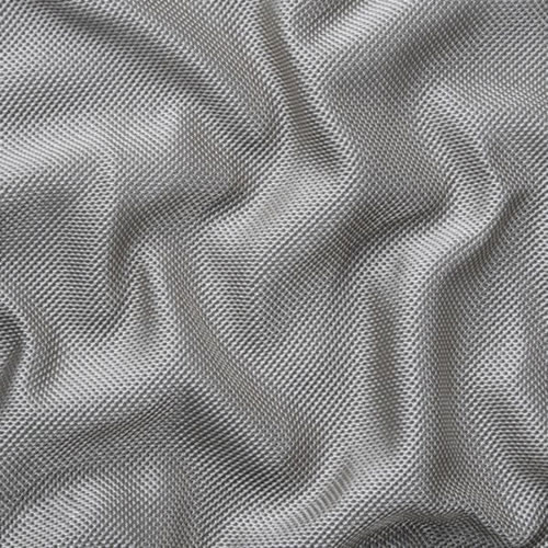 Metallic Silver Acoustic Cloth