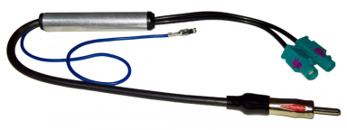 Antenna Adaptor Dual FAKRA to DIN with Power