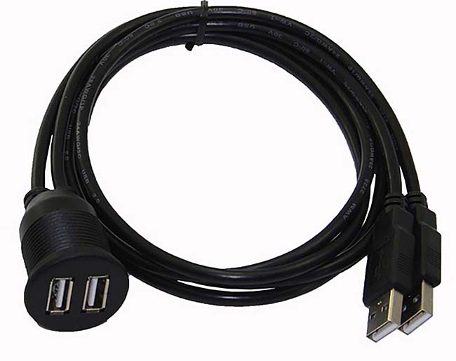 Soundlabs Group Dual USB Extension Cable.