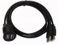 Dual USB Extension Cable with Flush and Bracket Mount