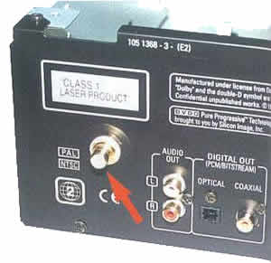 Sample BDE Dig-1 output location.