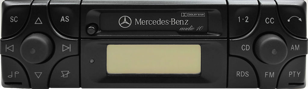 Becker Car Radio Cassette for Mercedes Benz