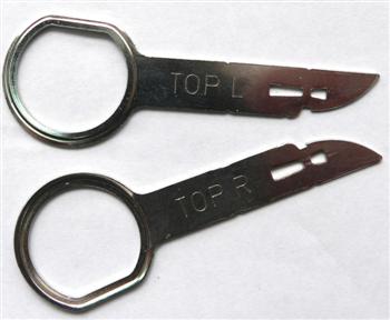 Becker Radio Removal Keys
