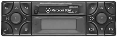 Vintage BECKER BE 6019 car radio "Mercedes-Benz Audio 10" without PROD SPERRE 