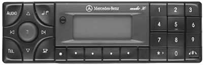 Mercedes-Benz Audio 30 cassette tuner. (Example: BE-3308, BE-3318)