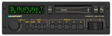 Blaupunkt Hamburg SQM23 DAB Bluetooth USB Car Radio