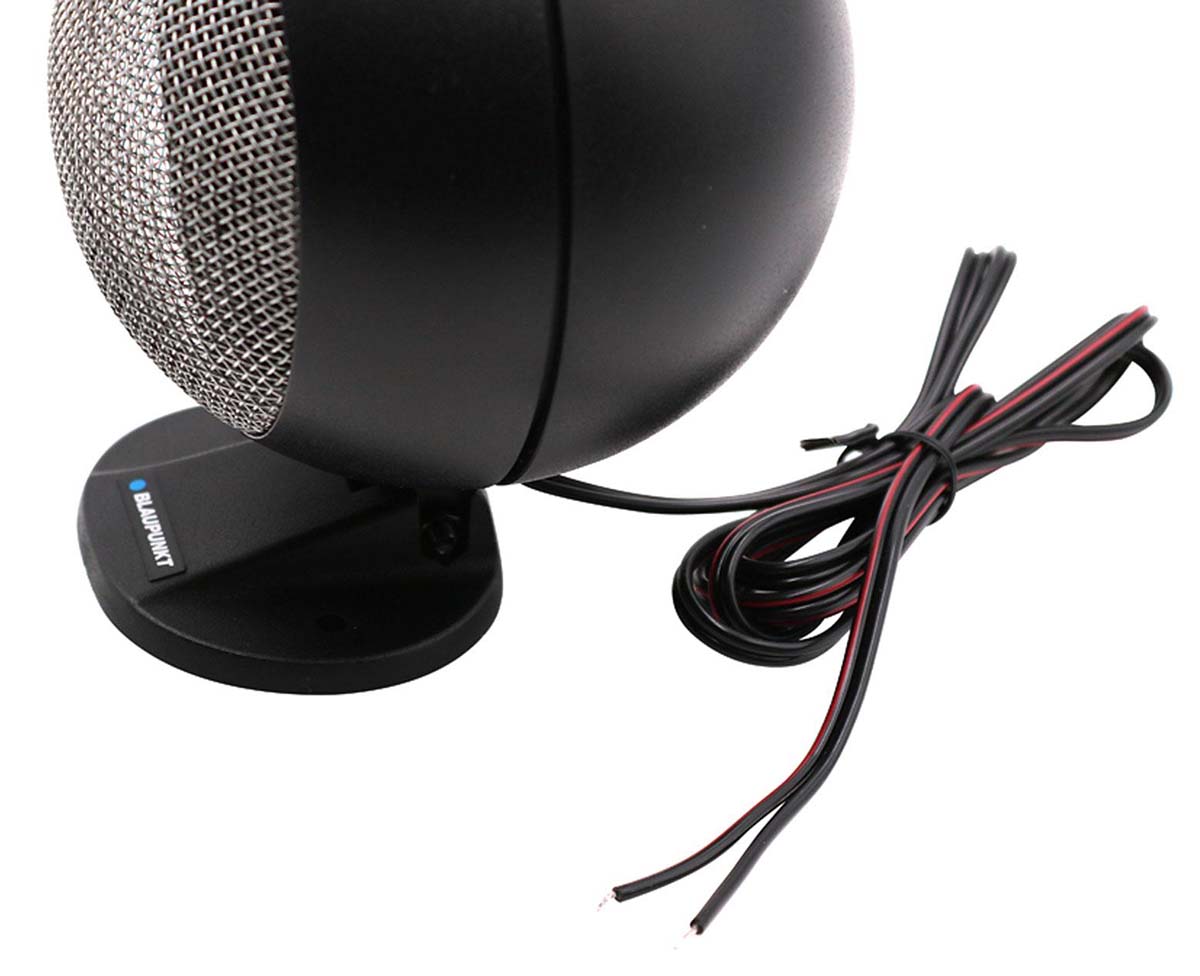 Blaupunkt Ball Car Audio Speaker shown with Cable