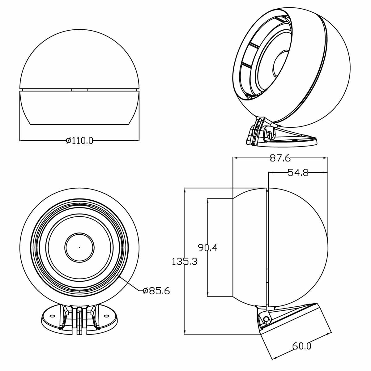 Blaupunkt Ball Car Audio Speaker Diagram