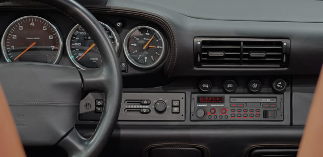 Example installation in a Porsche.