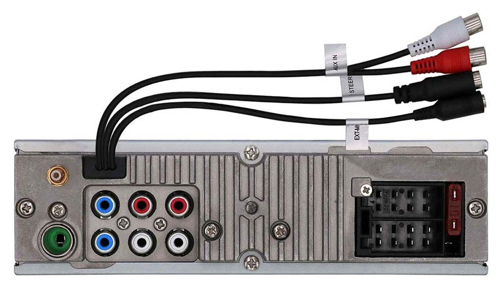 Blaupunkt Stockholm 400 DAB Car Radio showing connections