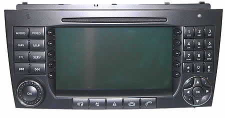 Becker High Headunit / APS navigation in C-Class W203, E-Class W211 and others.