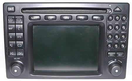 Mercedes-Benz Bosch Comand 2.0 navigation radio system - Uses knob TYPE B.