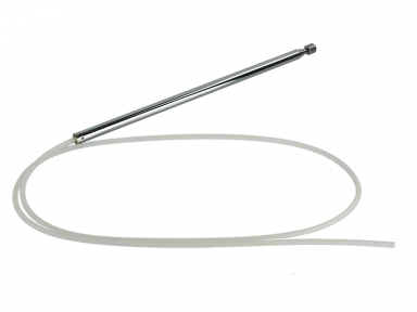 Universal Electric Telescopic Antenna Replacement Mast Chrome