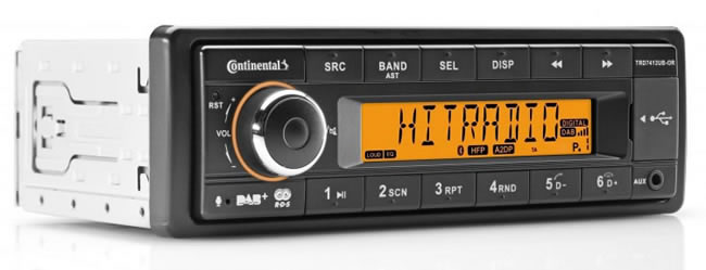 Continental TRD 7412 UB OR car radio.