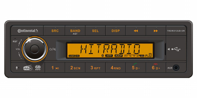 Continental Car Radio TRDW312UB-OR