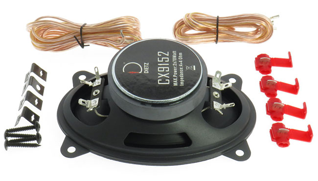 Dietz CX9152 dual voice coil 4x6" speaker.