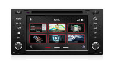 Dynavin Navigation Audio System VW Touareg