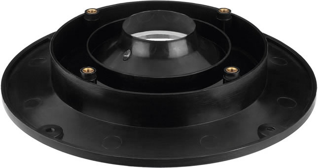 Monacor WG-300 waveguide rear view.