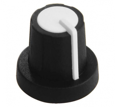 Monacor Rubber Control Knob 11mm