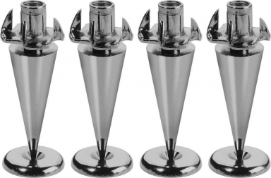SPS-35SC Ultra Slim Speaker Spikes Black Chrome