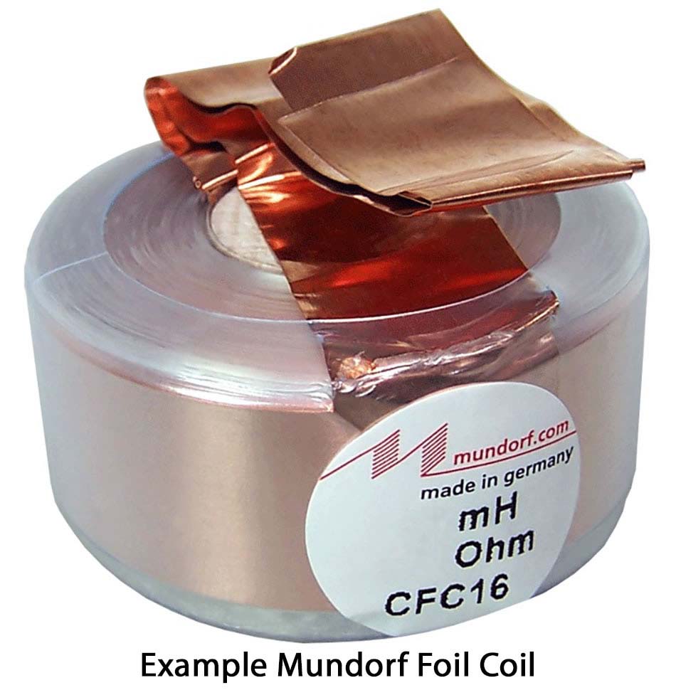 Mundorf Copper Foil Coils