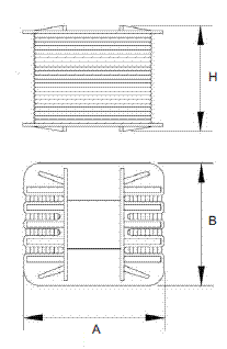 Mundorf Square Coil Inductor Former Dimensions