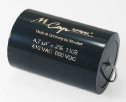 Mundorf MCap Supreme Capacitor - example.