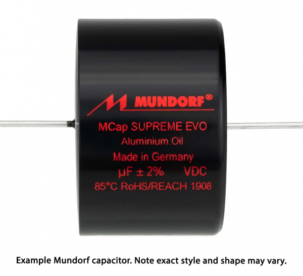 3.3uF 800V Mundorf Supreme EVO Oil Capacitor