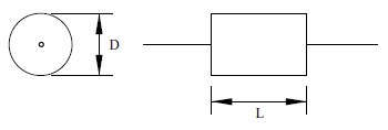 Mundorf M-Cap EVO capacitor dimensions, see size details above.